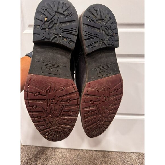 Fluchos Men’s Oxford Derby Shoes Blue Red Size 43 - Picture 6 of 8